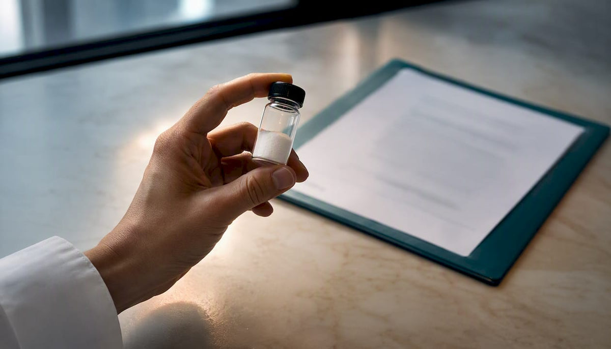 Sammenligning af batchprøve med laboratorierapport